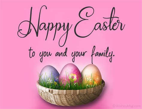 easter wishes for family